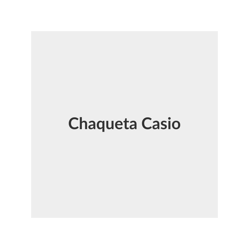 Chaqueta Casio Advanced