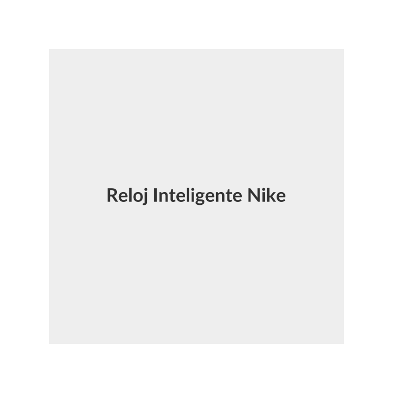 Reloj Inteligente Nike Sport