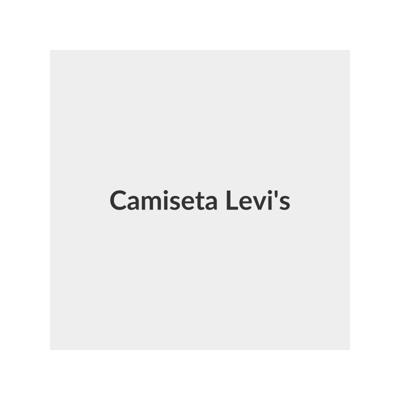 Camiseta Levi's Ultra