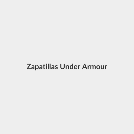 Zapatillas Under Armour Elite