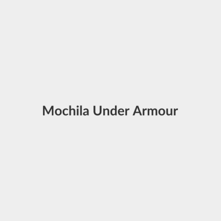 Mochila Under Armour Max