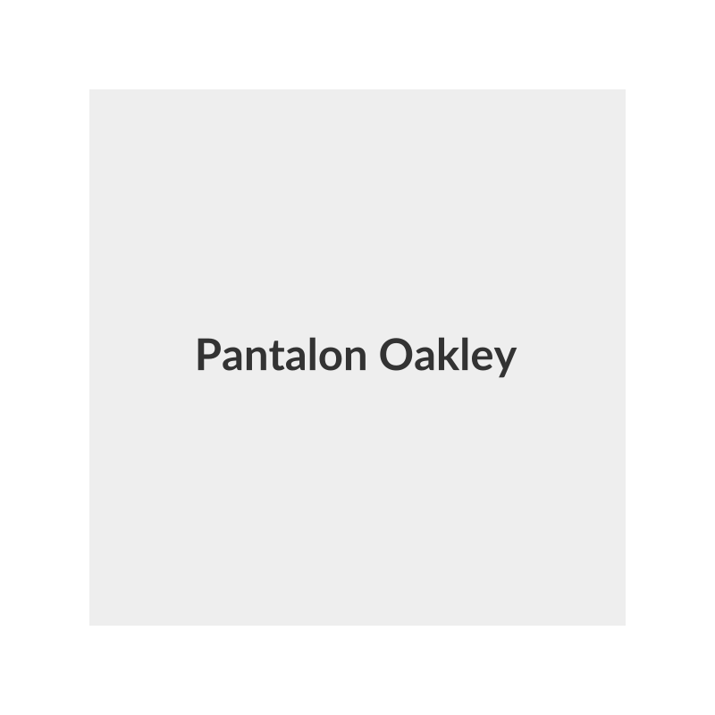 Pantalón Deportivo Oakley Max
