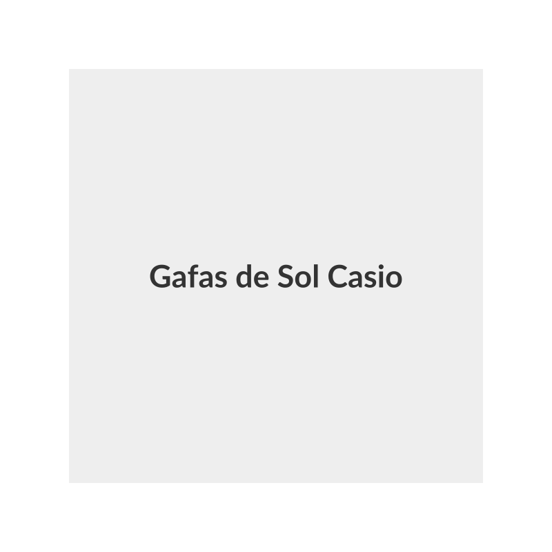 Gafas de Sol Casio Elite